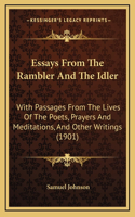 Essays From The Rambler And The Idler