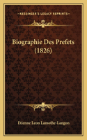 Biographie Des Prefets (1826)