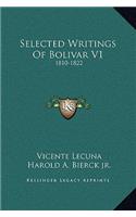 Selected Writings Of Bolivar V1