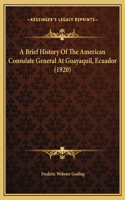 Brief History Of The American Consulate General At Guayaquil, Ecuador (1920)