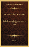 Altere Berliner Armenwesen