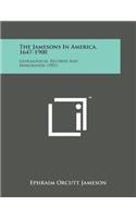 Jamesons in America, 1647-1900