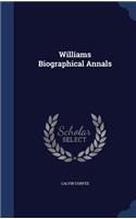 Williams Biographical Annals