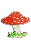 Enamel Pin Mushroom