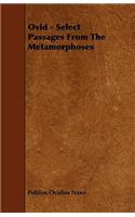 Ovid - Select Passages from the Metamorphoses