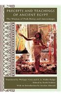 Precepts and Teachings of Ancient Egypt