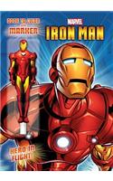 The Invincible Iron Man: Hero in Flight! [With Marker]