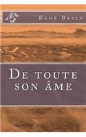 De toute son ame
