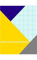 Indexed Graph Paper Workbook: 4 Lines Per Inch