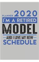 Weekly Planner 2020 - 2021 for retired MODEL