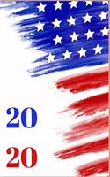 Calendar USA 2020: Notebook
