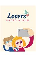 Lovers Photo Album: Valentines Photo album, (Love Composition) - 8.5x11 in.