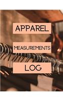 Apparel Measurements Log