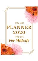 Planner 2020 for Midwife: Jan 1, 2020 to Dec 31, 2020: Weekly & Monthly Planner + Calendar Views (2020 Pretty Simple Planners)