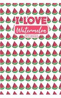 I LOVE WATERMELON Journal