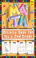 Math Activity Book For 1st and 2nd Grade