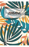 Zimbabwe: Ruled Travel Diary Notebook or Journey Journal - Lined Trip Pocketbook for Men and Women with Lines