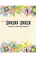 2020-2021 Weekly and Monthly Planner