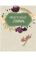 Meal tracker journal: Weekly Meal Planner and Grocery List, Food Planners, Family Meal Planning Notebook 120 Pages Large 8.5" x 11"
