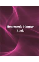 Homework Planner Book: Undated Homework Planner, Student Homework Planner, Study Planner for College Students, Weekly Homework Planner, College Homework Planner 8.5in by 1