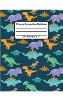 Primary Composition Notebook: Draw And Write Journal Picture Space Grades K-2