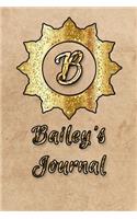 Bailey's Journal