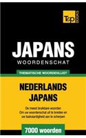 Thematische woordenschat Nederlands-Japans - 7000 woorden: (85 Dutch Collection)