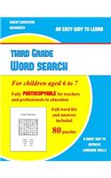 Third Grade Word Search