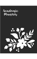 Academic Planner: July 2019-June 2020 Large Weekly Agenda: Floral Bouquet Cover