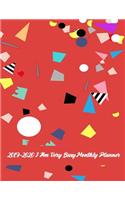 2019-2020 I Am Very Busy Monthly Planner