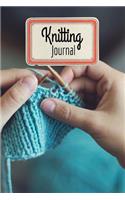 Knitting Journal: Knitting Notebook - Project Book for Knitting Lovers - 6x9 100 Pages Log Book