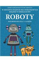 Kolorowanka dla 7+-latków (Roboty)