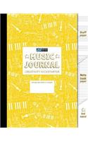 Music Journal and Creativity Kickstarter (Yellow)