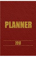 Planner 2018: Simple Planner 2018, Planner 2018 Daily, Weekly Planners 2018, Agenda Planner 2018, Calendar 2018-2019, Undated Day Journal, Action Planner, Goals J