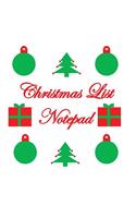 Christmas List Notepad