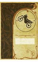 Monogram Motocross Notebook: Blank Journal Diary Log(60 Monogram Nouveautwo 150 Lined)