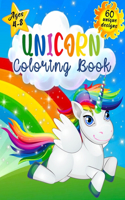 Unicorn Coloring Book for Kids Ages 4-8