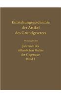 Entstehungsgeschichte der Artikel des Grundgesetzes