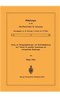 Lösung Von Bewegungsgleichungen Und Kontinuitätsgleichung Der F-Schicht Mit Speziellen Anwendungen Auf Erdmagnetische Baistörungen