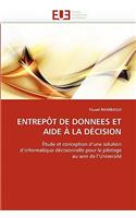 Entrep�t de Donnees Et Aide � La D�cision