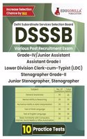 DSSSB Various Post Recruitment Exam 2024 : LDC, Junior Assistant, Stenographer and Others (English Edition Book) | 10 Solved Practice Tests (Section-A) with Free Access to Online Tests