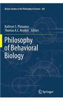 Philosophy of Behavioral Biology