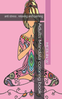 Adults Mandala coloring book