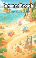 Summer Beach Coloring Book for Kids