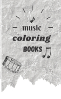 music coloring books