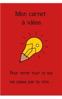 Mon carnet à idées