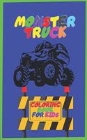 Monster Truck Coloring Book for Kids