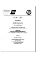 Light List, 2013, V. 7, Great Lakes and the St. Lawrence River Above the St. Regis River