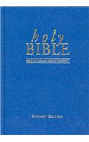 NIV Compact Bible blue