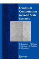 Quantum Computing in Solid State Systems